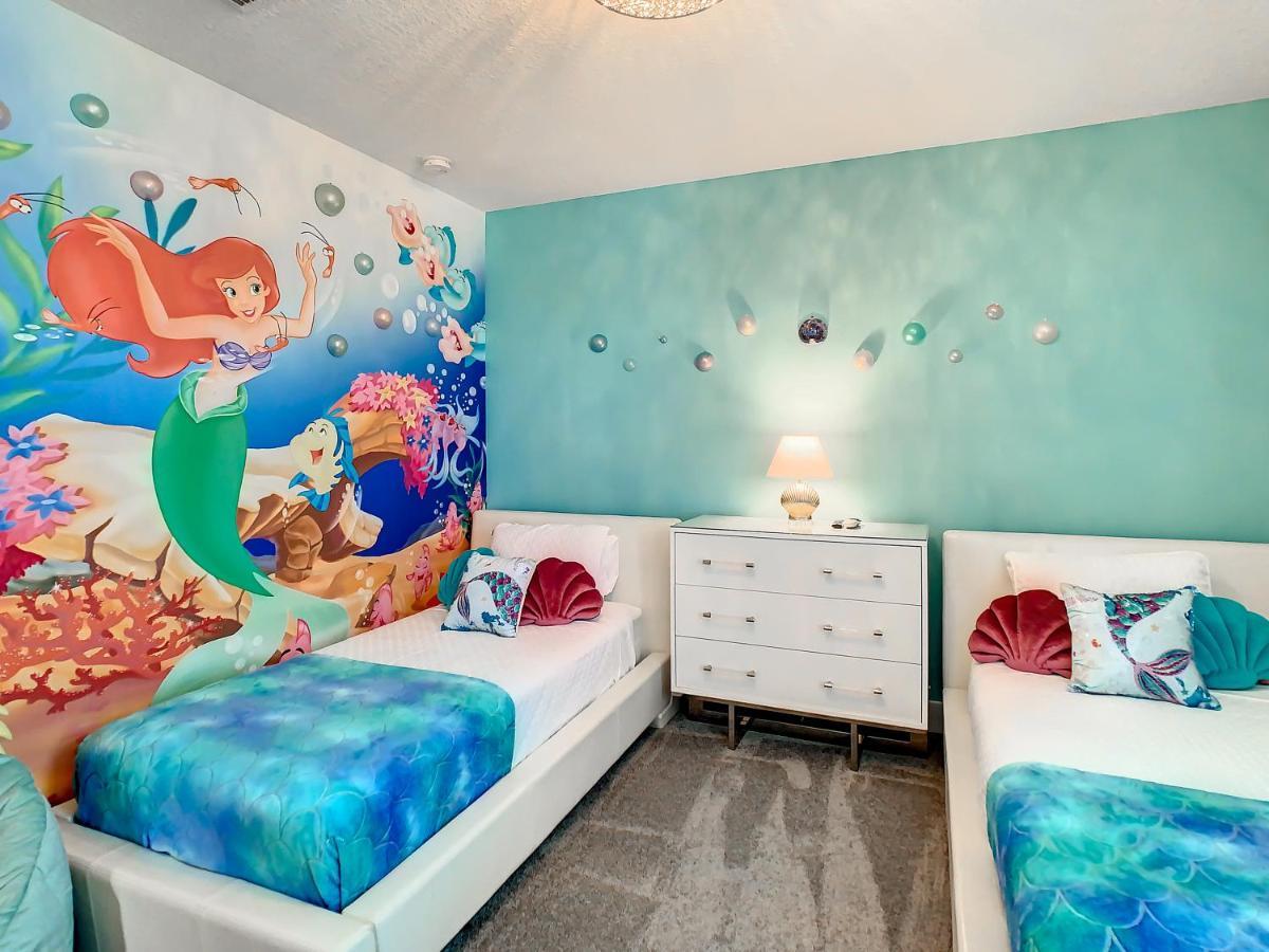 7 Bdr Family Themed Home With Mario Games Room And Free Pool Heat Orlando Exterior photo